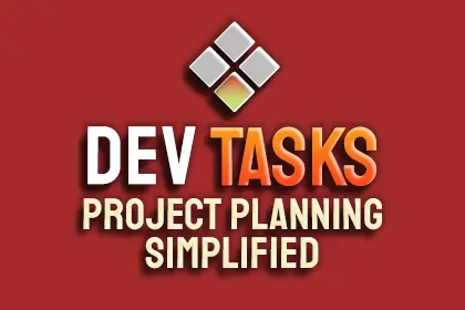 DevTasks Logo — Unity Asset to plan entire project in the editor.